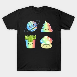 Everyone Know Planet Poop Fries Mushroom Over The Next T-Shirt